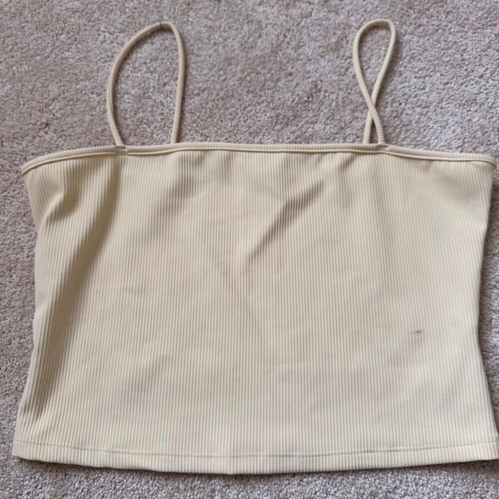 Ekouaer Women's Cream and Yellow Vest
